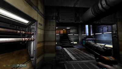 второй скриншот из DOOM III Mod - "Classic DOOM v1.1 Final"