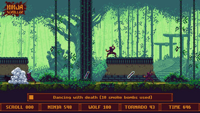 второй скриншот из Ninja Scroller