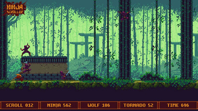 третий скриншот из Ninja Scroller