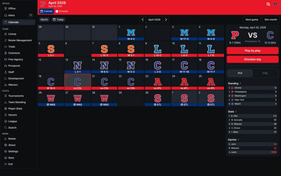 первый скриншот из Baseball Legacy Manager 26