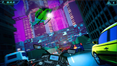 второй скриншот из Moto Rush Reborn