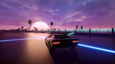третий скриншот из Sunset Drive 1986