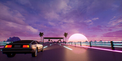 четвертый скриншот из Sunset Drive 1986