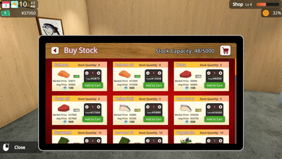 четвертый скриншот из Conveyor Belt Sushi Simulator