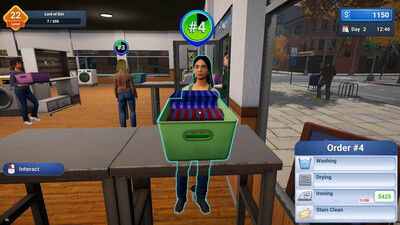 второй скриншот из Laundry Simulator 2026