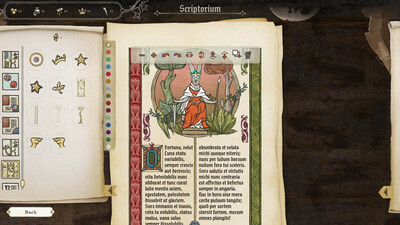 второй скриншот из Scriptorium: Master of Manuscripts