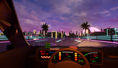 первый скриншот из Sunset Drive 1986