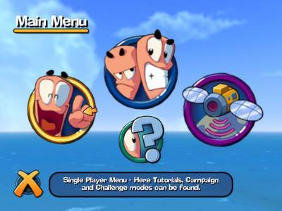 первый скриншот из Worms 3D