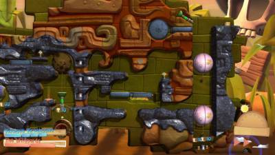 второй скриншот из Worms clan wars