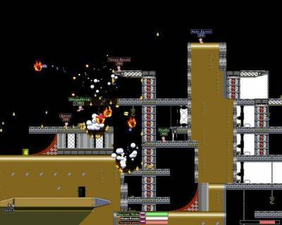 второй скриншот из Worms Armageddon