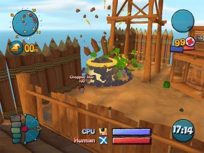 четвертый скриншот из Worms 4: Mayhem