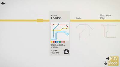 первый скриншот из Mini Metro