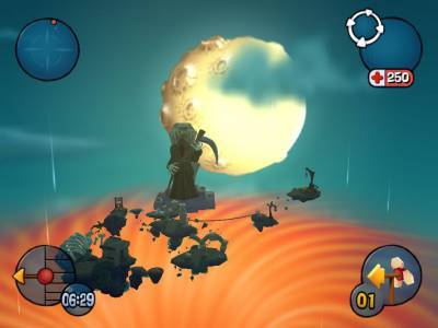 третий скриншот из Worms 3D