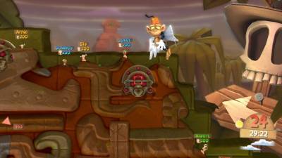 первый скриншот из Worms clan wars