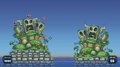 четвертый скриншот из Worms Reloaded