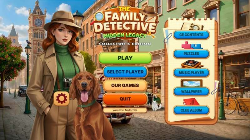 The Family Detective: Hidden Legacy Collector's Edition The Family Detective: Hidden Legacy Collector's Edition