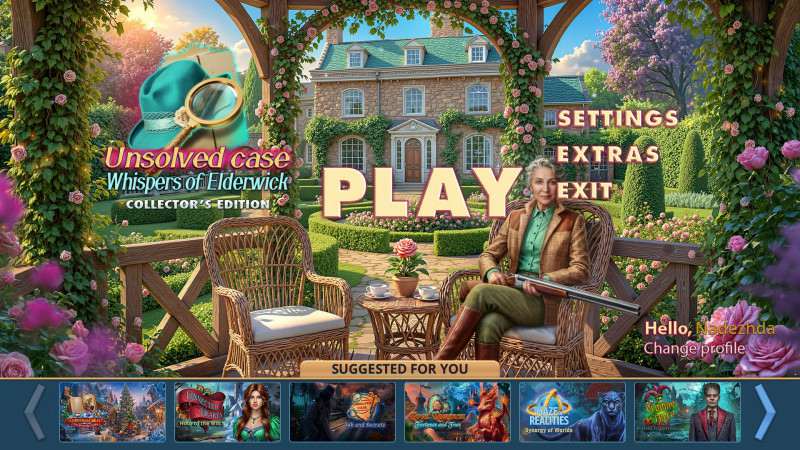 Unsolved Case: Whispers of Elderwick Collectors Edition Unsolved Case: Whispers of Elderwick Collectors Edition