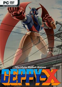 Обложка 70s-style Robot Anime Geppy-X