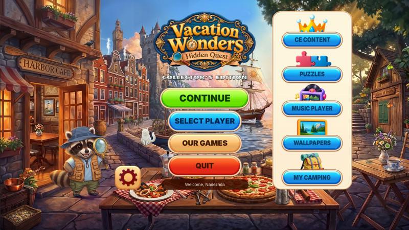 Vacation Wonders: Hidden Quest Collector's Edition Vacation Wonders: Hidden Quest Collector's Edition