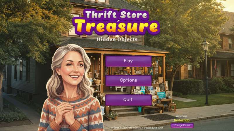 Thrift Store Treasure Hidden Objects