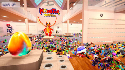 четвертый скриншот из Monster Museum: Tidy Up the collection!