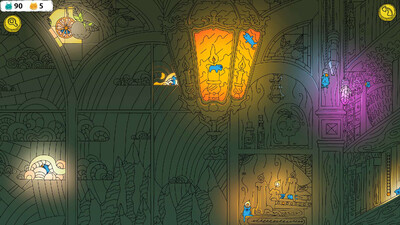 третий скриншот из Hidden Capybaras with Orange in the Whimsical Library