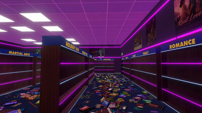 второй скриншот из VHS Nights: The Tidy Up Shift