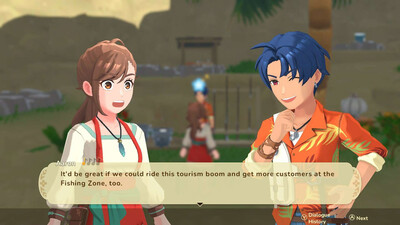 третий скриншот из Harvest Moon: Echoes of Teradea
