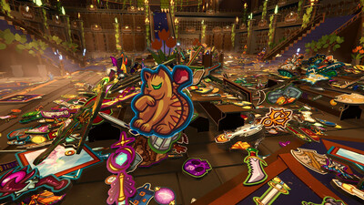 второй скриншот из Folded Fables: Tidy Up The Dragon Hoard