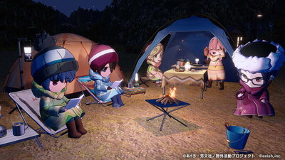 четвертый скриншот из Laid-Back Camp All -in -one!! Chill Time