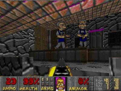 первый скриншот из Ultimate Simpsons Doom