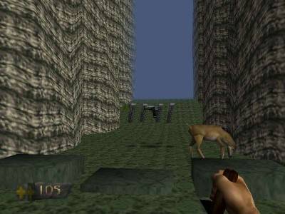 первый скриншот из Turok: Dinosaur Hunter (3DFX Version)