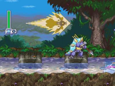 первый скриншот из Megaman X4