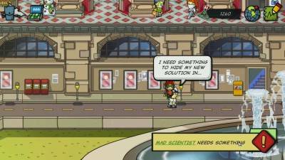 первый скриншот из Scribblenauts Unmasked: A DC Comics Adventure