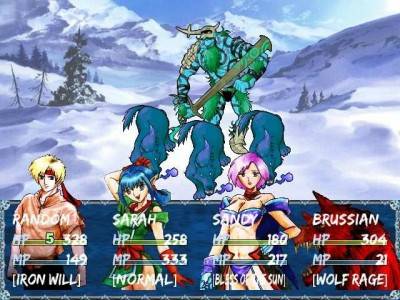 второй скриншот из Laxius Force 2: The Queen of Adretana