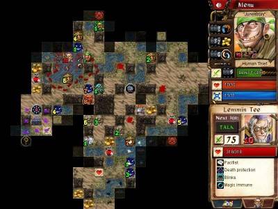 второй скриншот из Desktop Dungeons