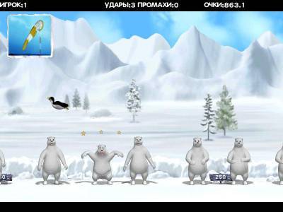 четвертый скриншот из YETISPORTS - Кругосветный пингвин