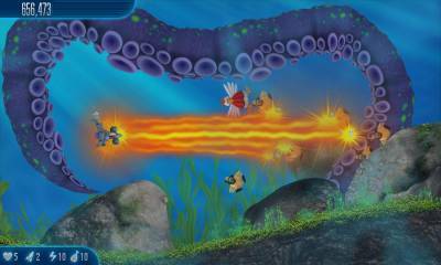 первый скриншот из Chicken Invaders 5: Cluck of the Dark Side