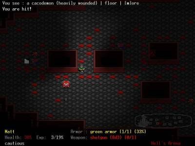 третий скриншот из Doom: The Roguelike