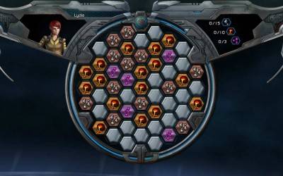 второй скриншот из Puzzle Quest: Galactrix