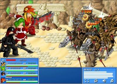 третий скриншот из Epic Battle Fantasy 4