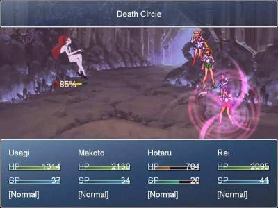 второй скриншот из Sailor Moon RPG: Moon Child