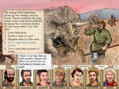 третий скриншот из King of Dragon Pass