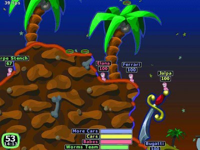 четвертый скриншот из Worms Armageddon New 2007 Edition