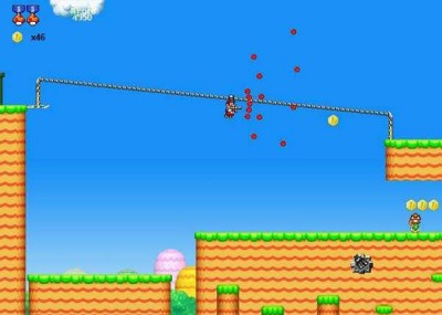 второй скриншот из Contra Mario Demo