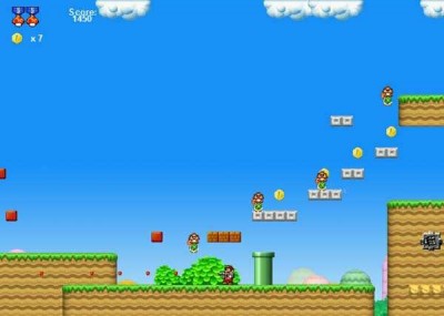 четвертый скриншот из Contra Mario Demo