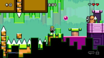 четвертый скриншот из Mutant Mudds