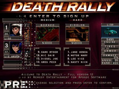 третий скриншот из Death Rally
