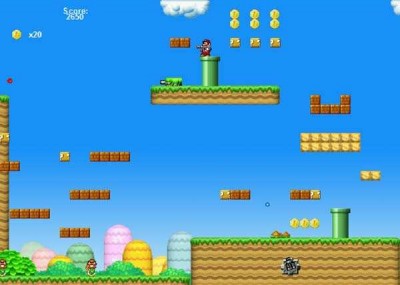 третий скриншот из Contra Mario Demo