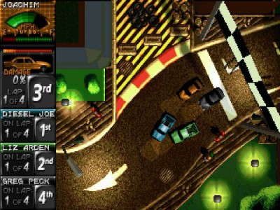 четвертый скриншот из Death Rally